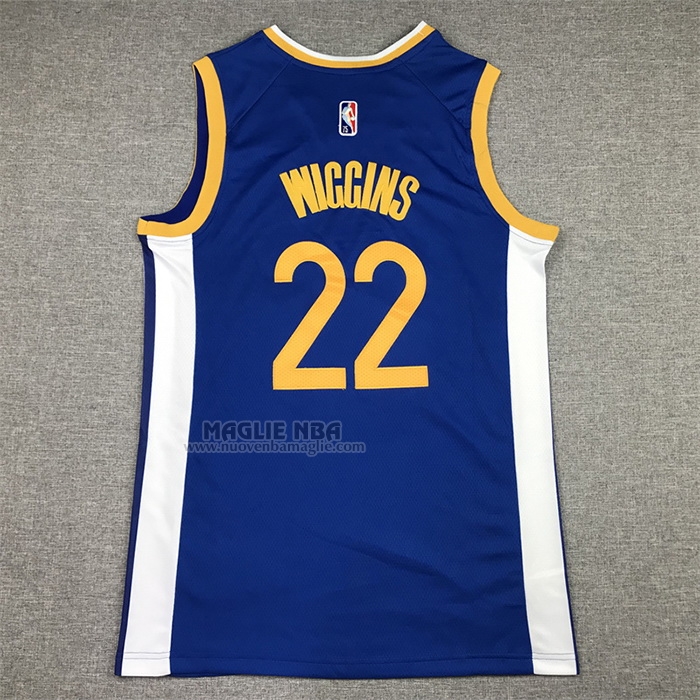 Maglia
 Andrew Wiggins NO 22 Golden State Warriors Icon Blu
